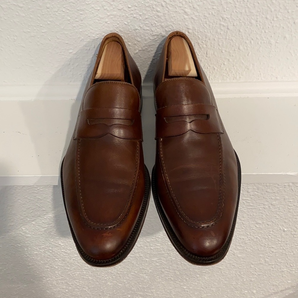 Magnanni 'Blas' Penny Loafer brown color size 10